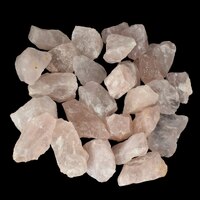 Rose Quartz Rough Stones [1kg 30-39pcs]