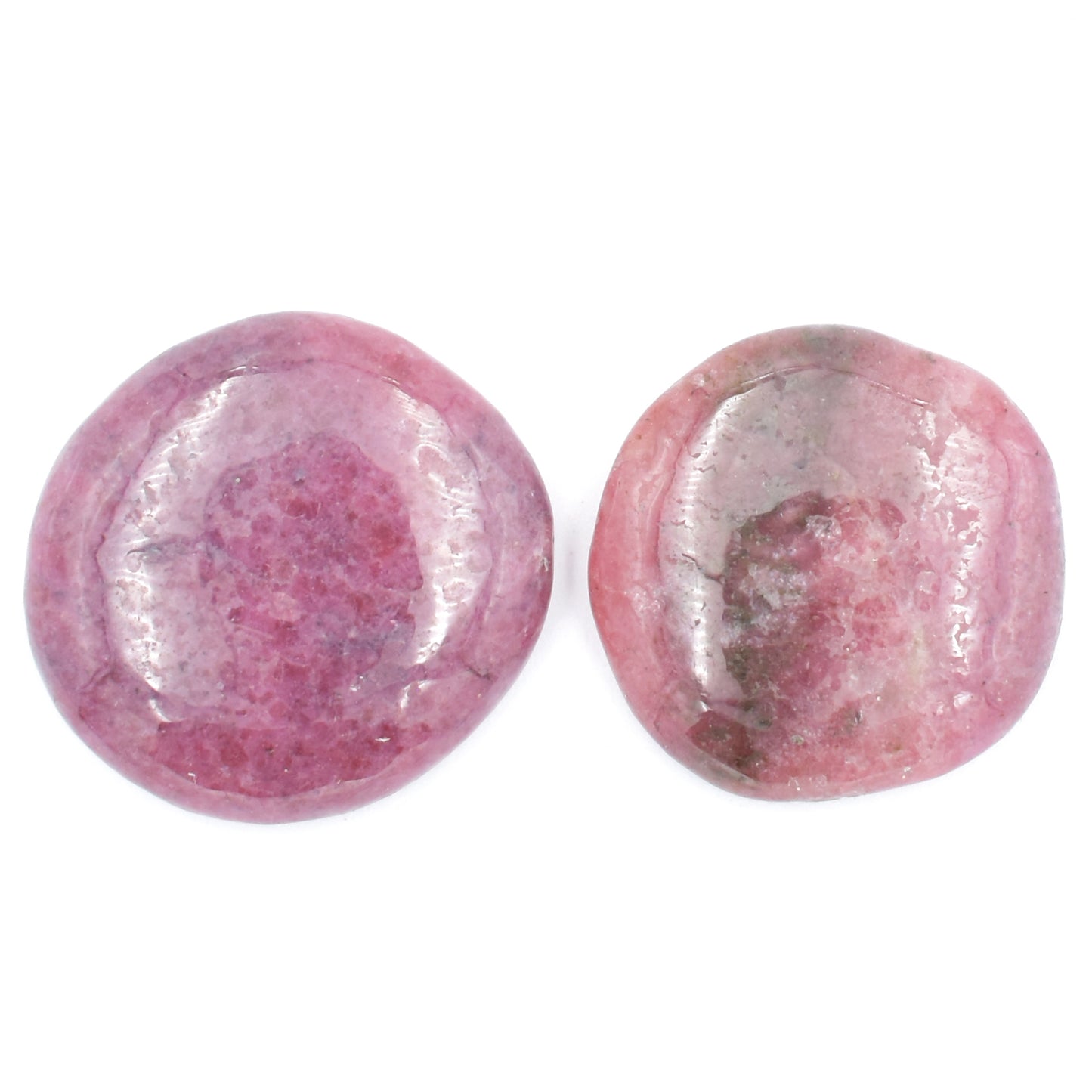 Pink Rhodonite Palm Stone