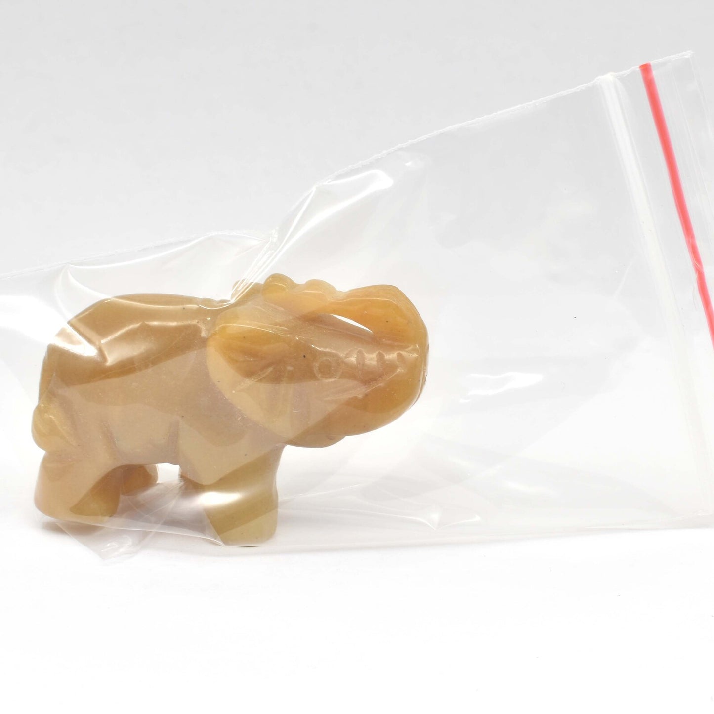 Yellow Aventurine Elephant Carving