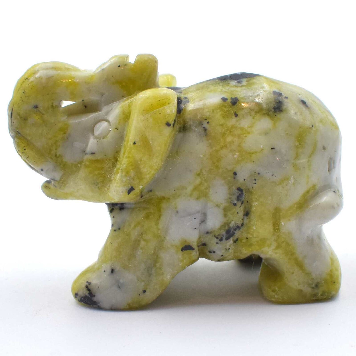 Snowflake Edidote Elephant Carving