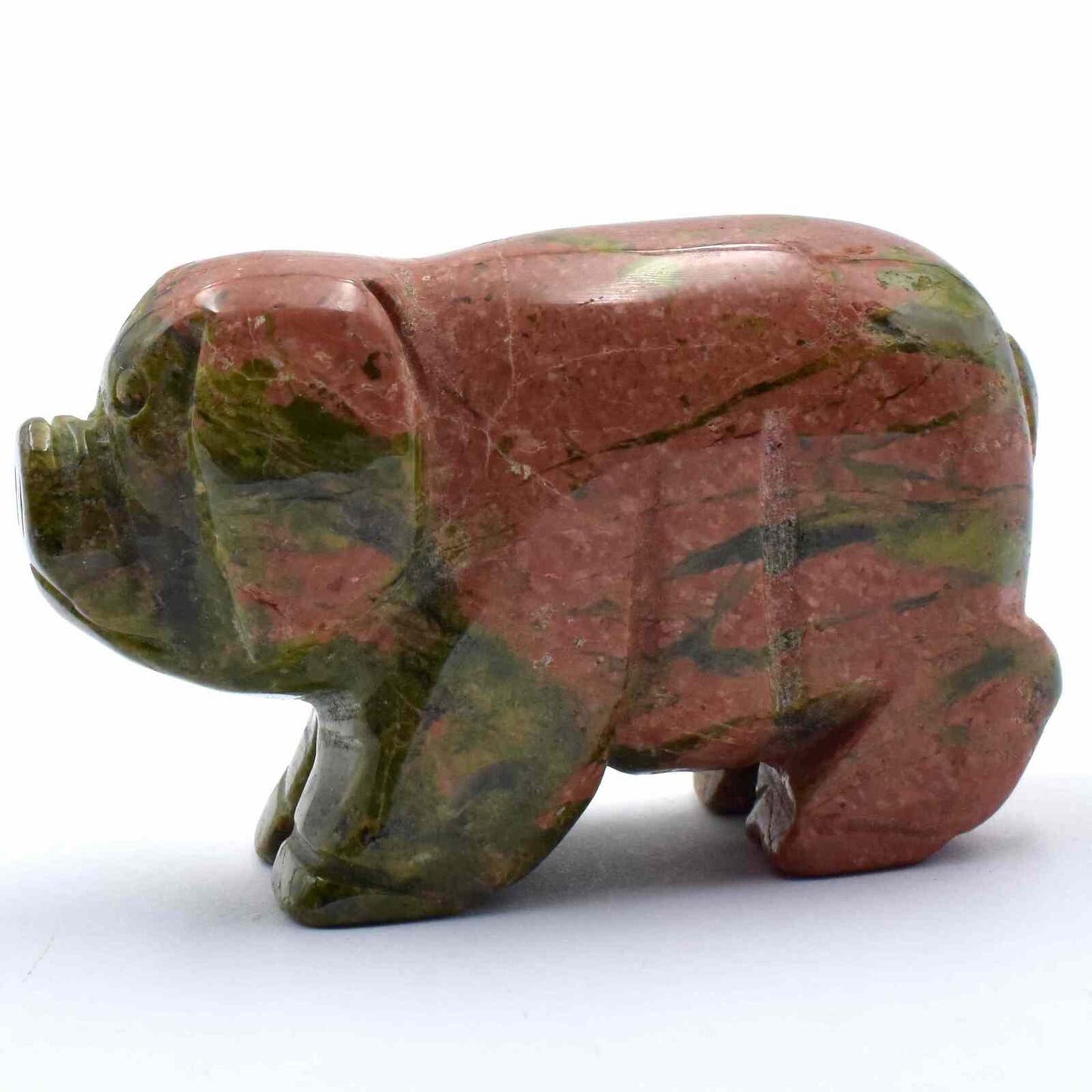 Unakite Pig Carving