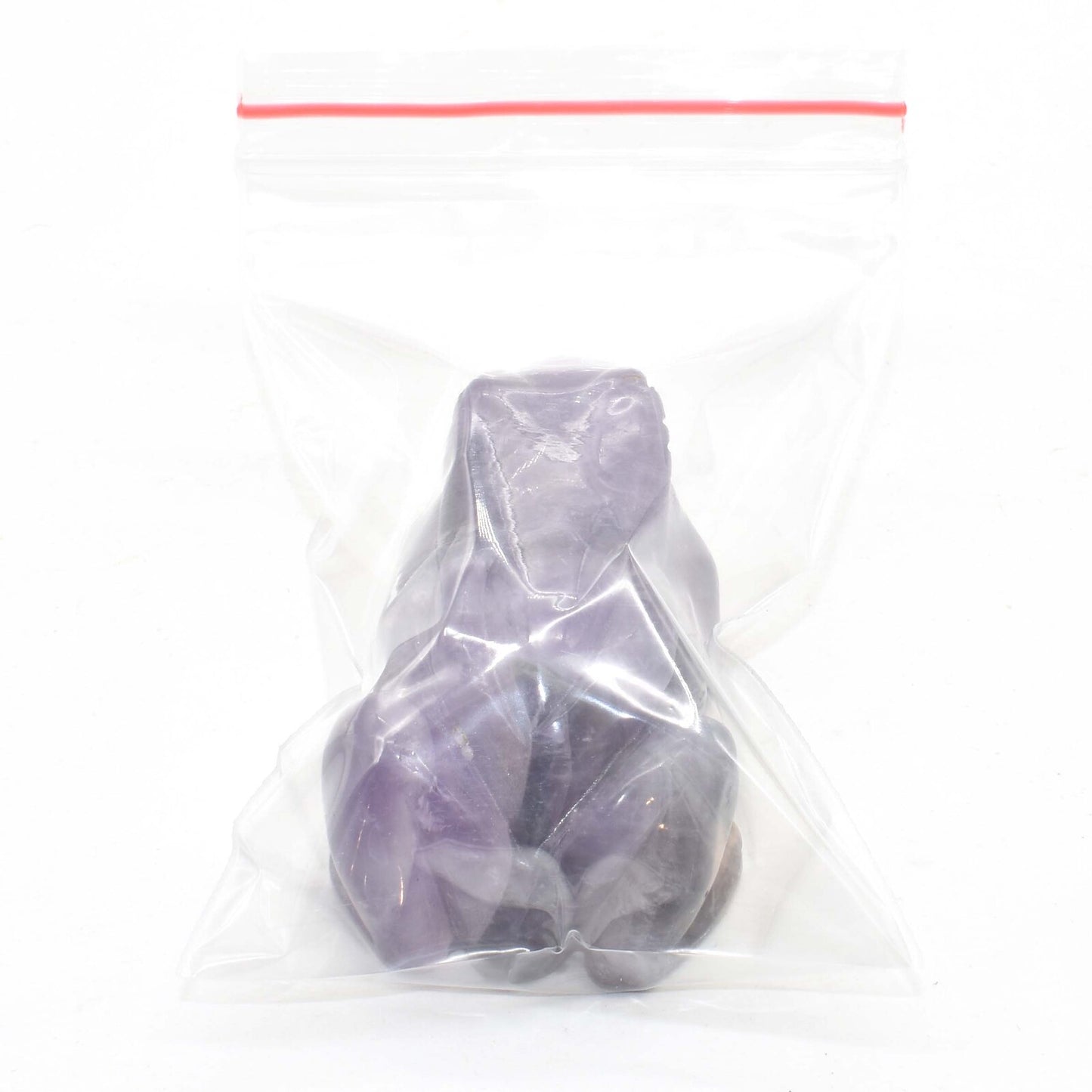 Amethyst Frog Carving