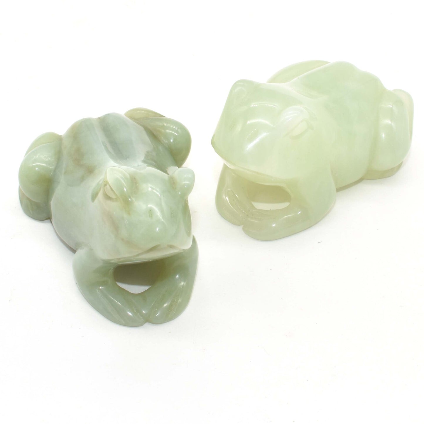 New Jade Frog Carving
