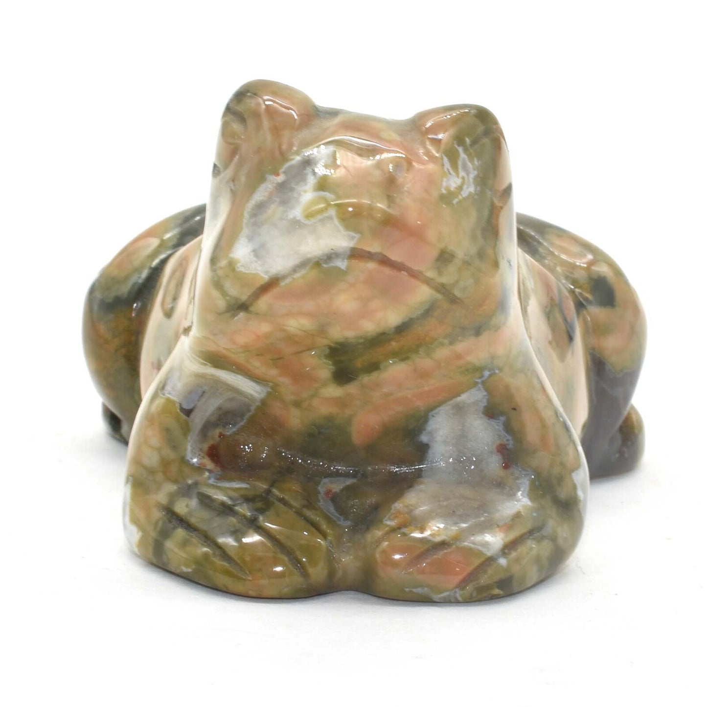 Rhyolite Frog Carving