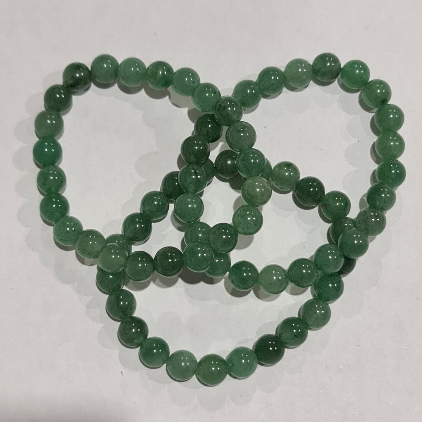 Green Aventurine Bead Bracelet