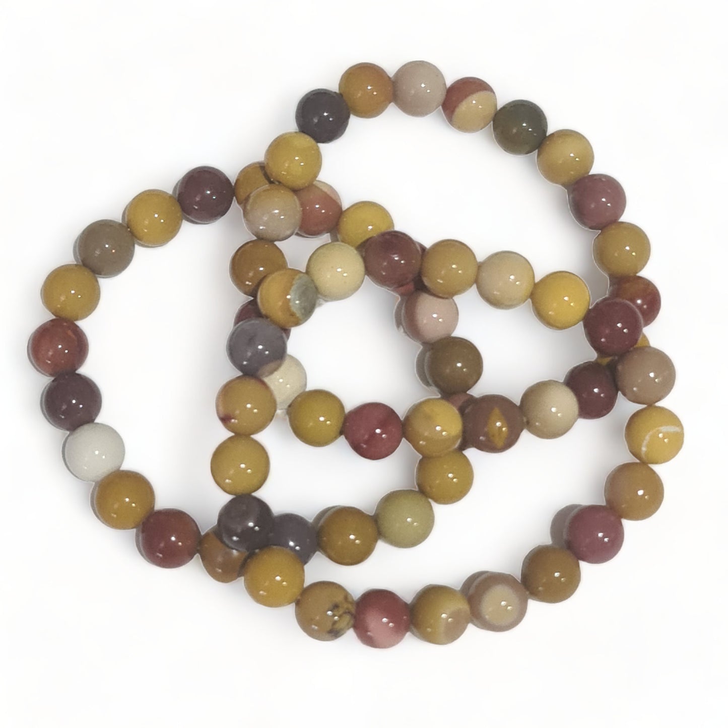 Mookaite Bead Bracelet