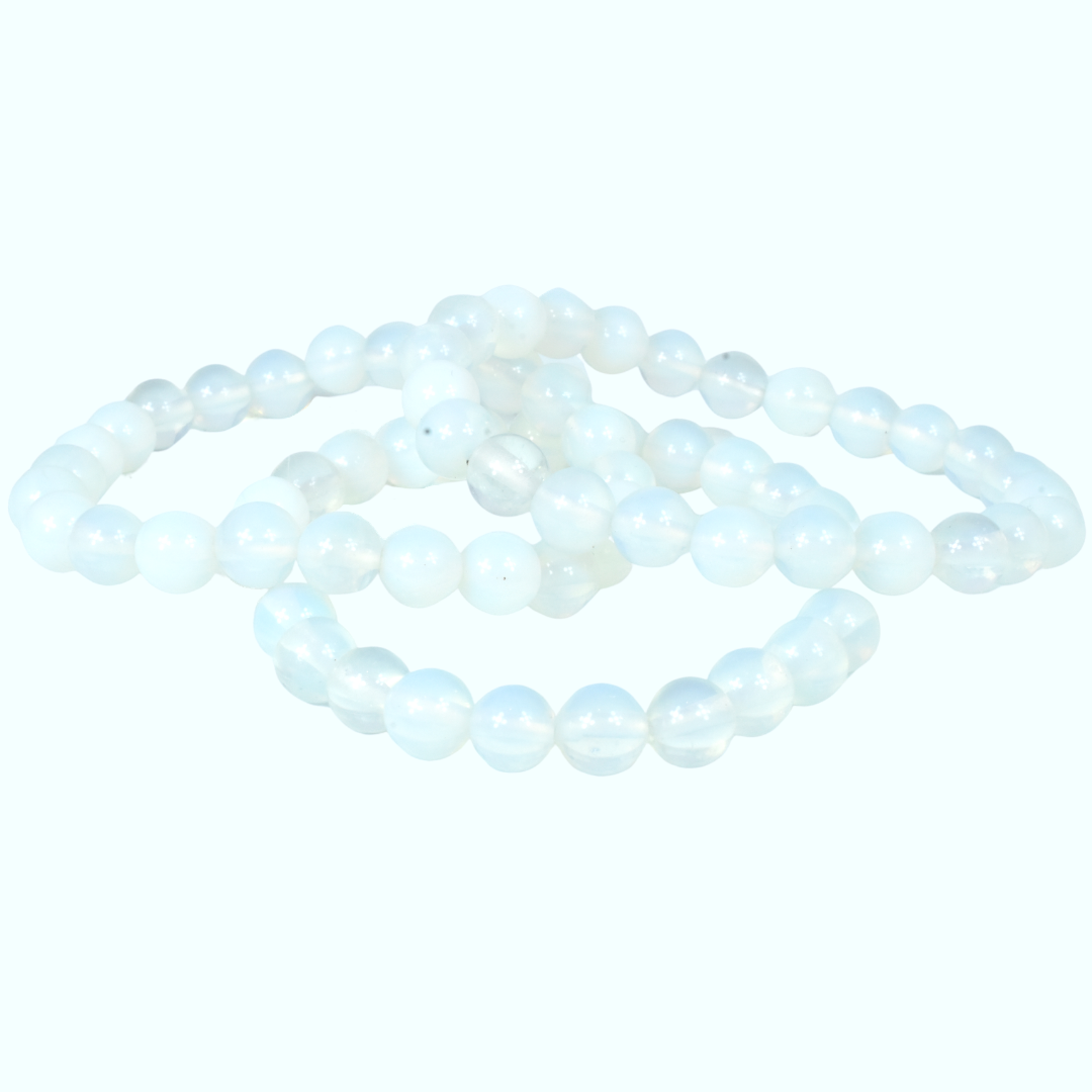 Opalite Bead Bracelet