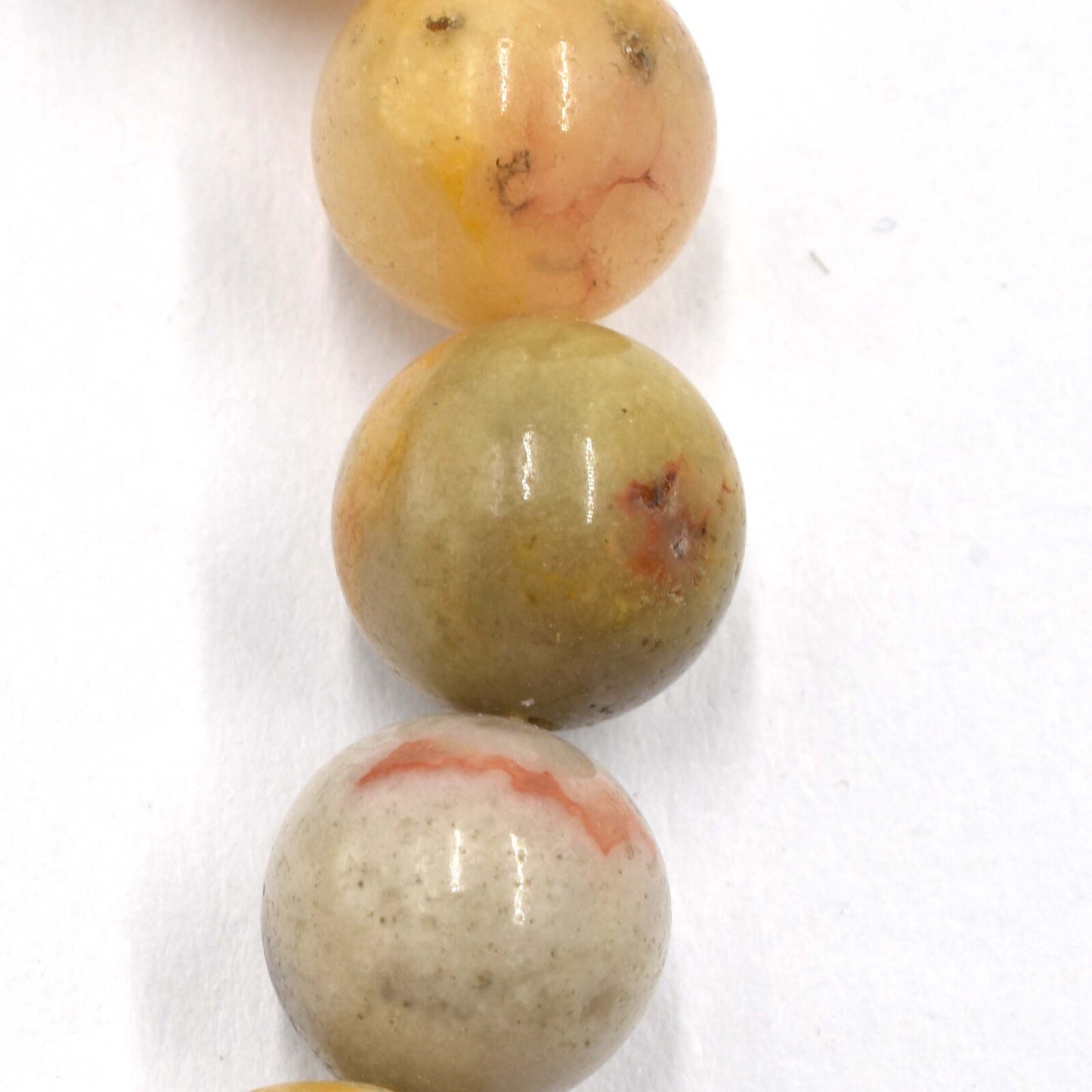 Crazy Lace Agate Bead Bracelet