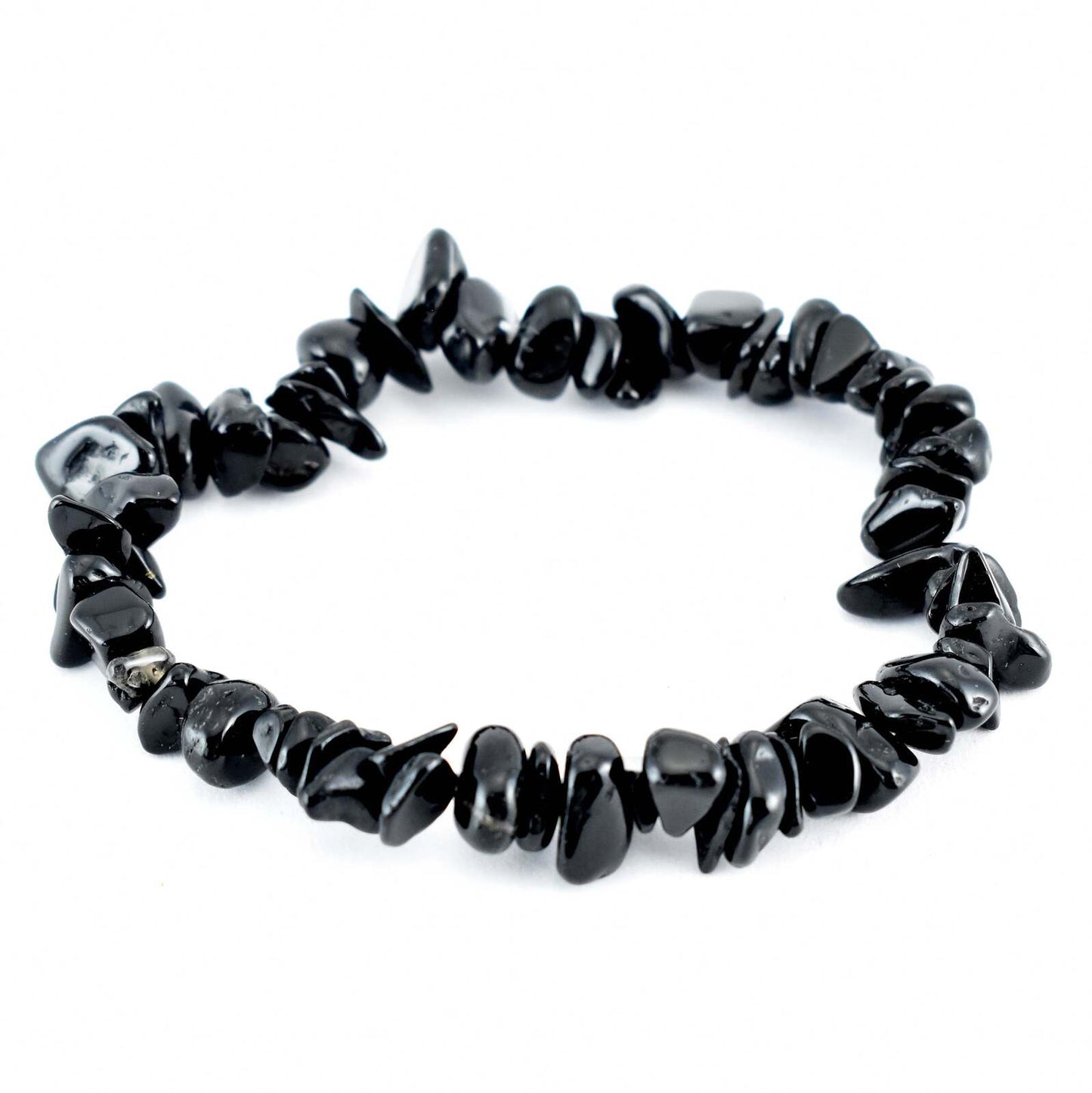 Black Tourmaline Chip Bracelet