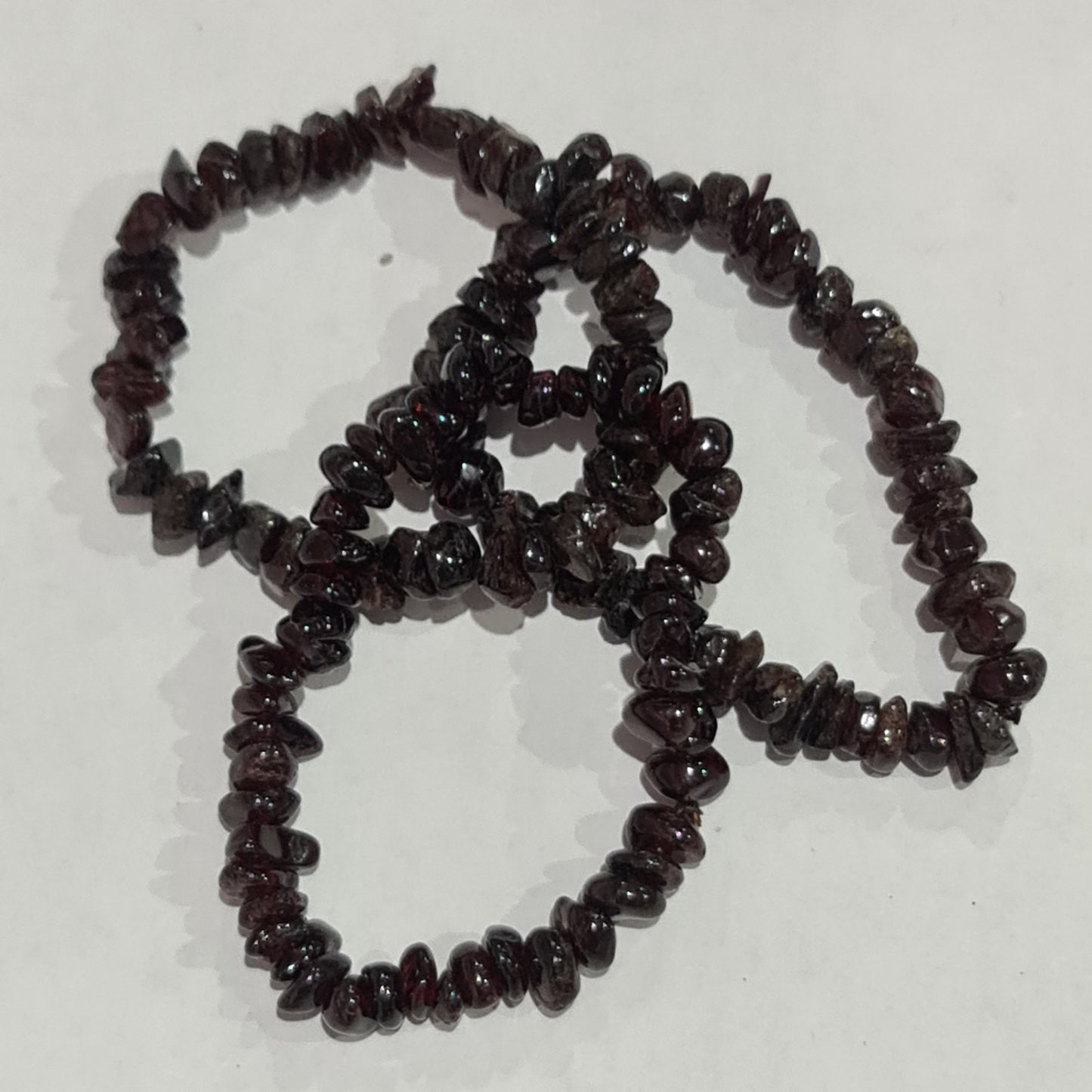Garnet Chip Bracelet