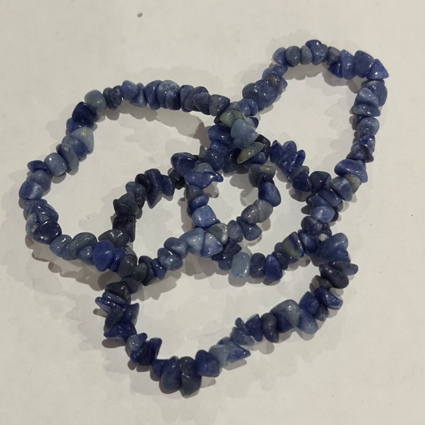 Blue Aventurine Chip Bracelet