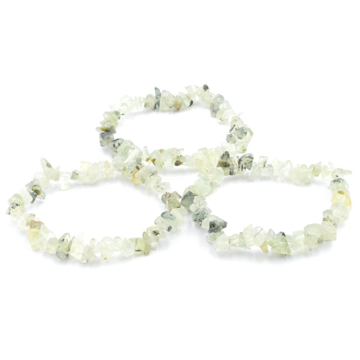Prehnite Chip Bracelet