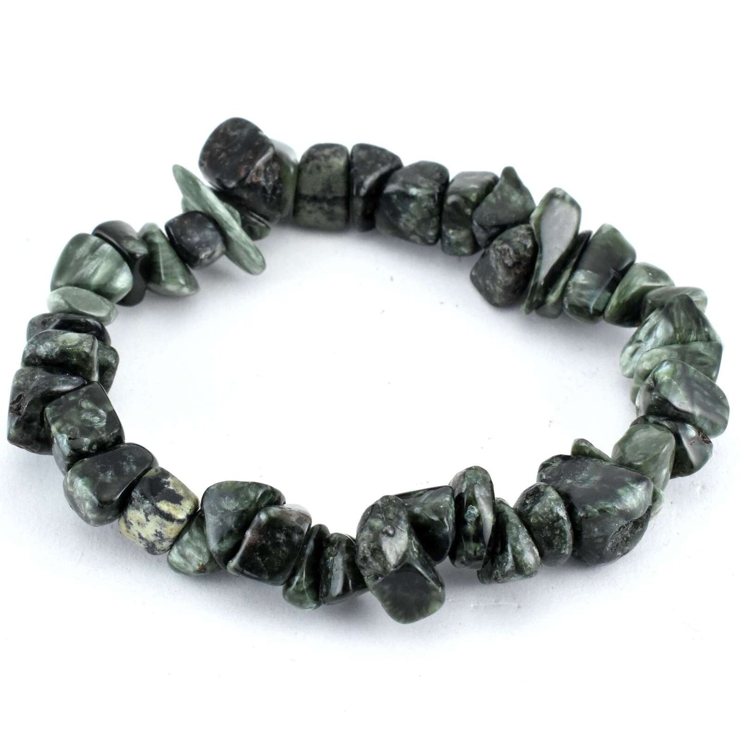 Seraphinite Chip Bracelet