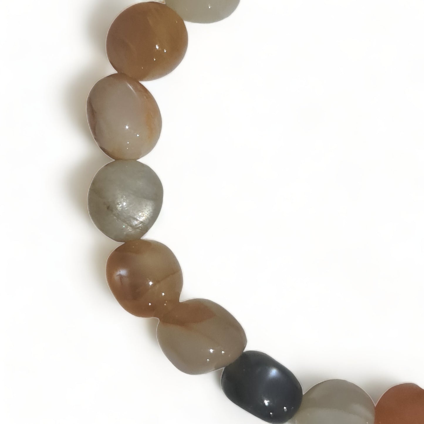 Moonstone Tumbled Bracelet