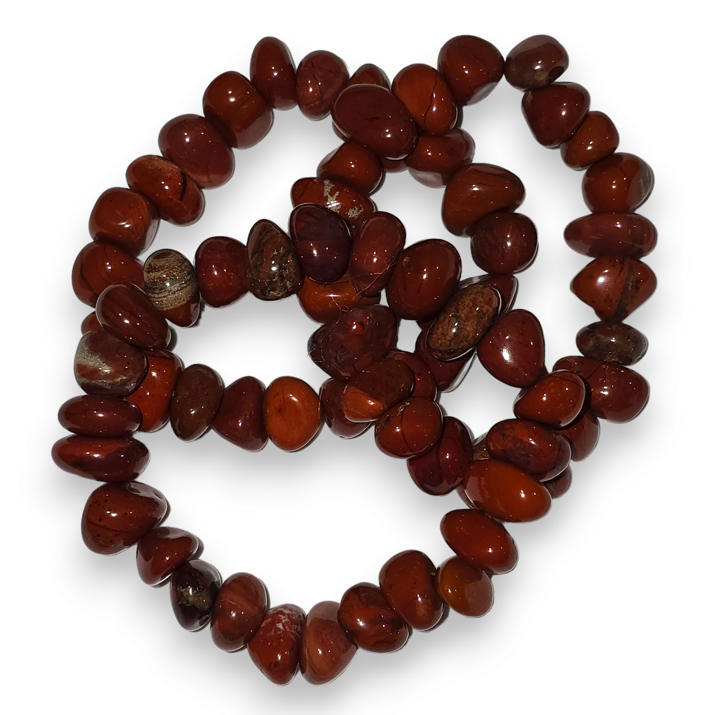 Red Jasper Tumbled Bracelet
