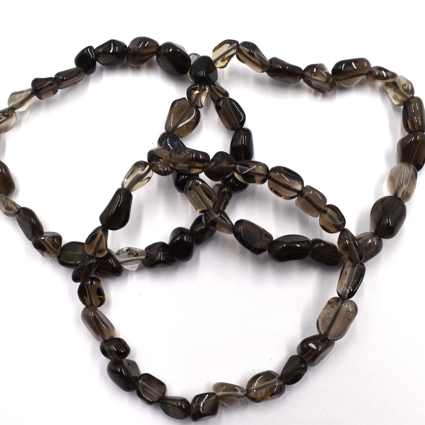 Smoky Quartz Tumbled Bracelet