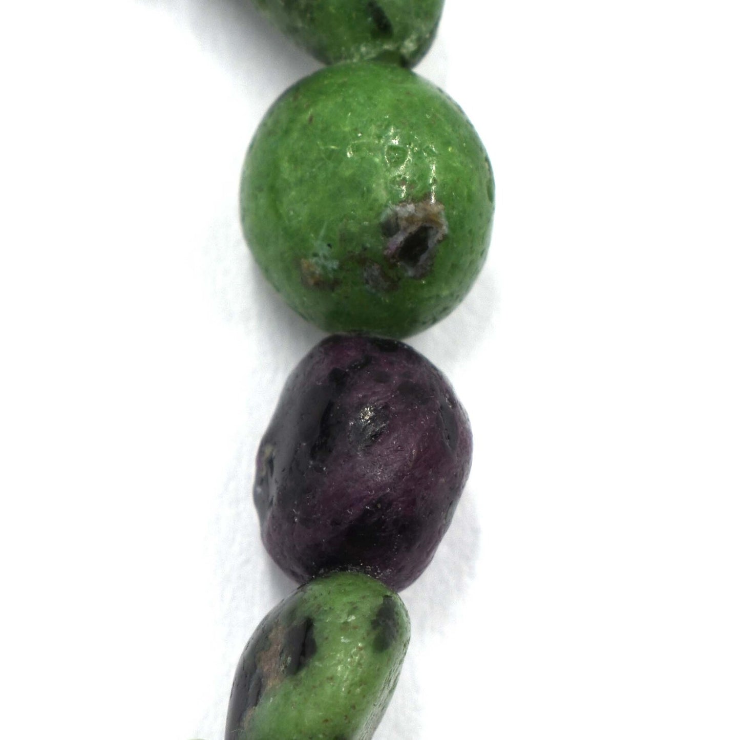 Ruby in Zoisite Tumbled Bracelet