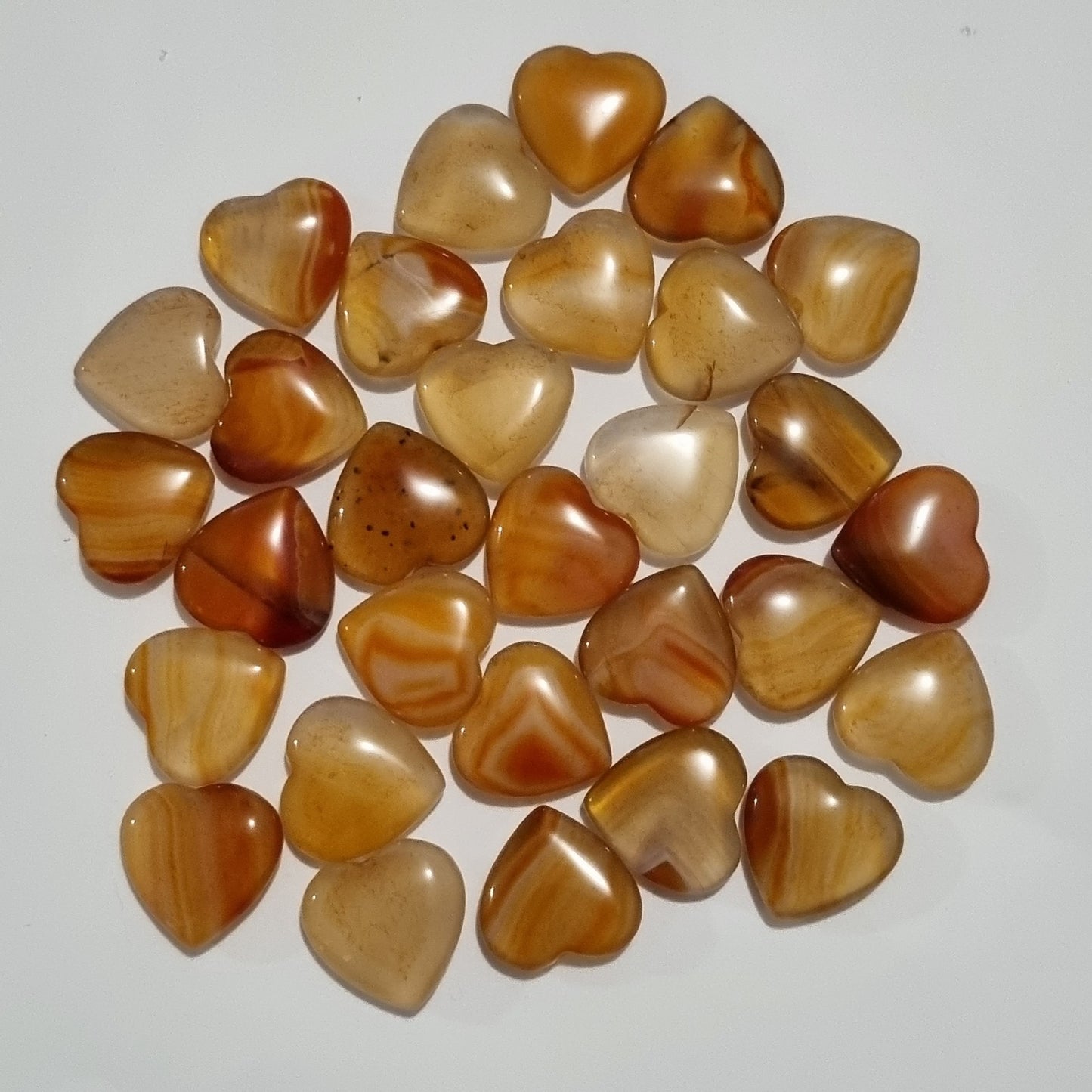 Carnelian Heart Carving