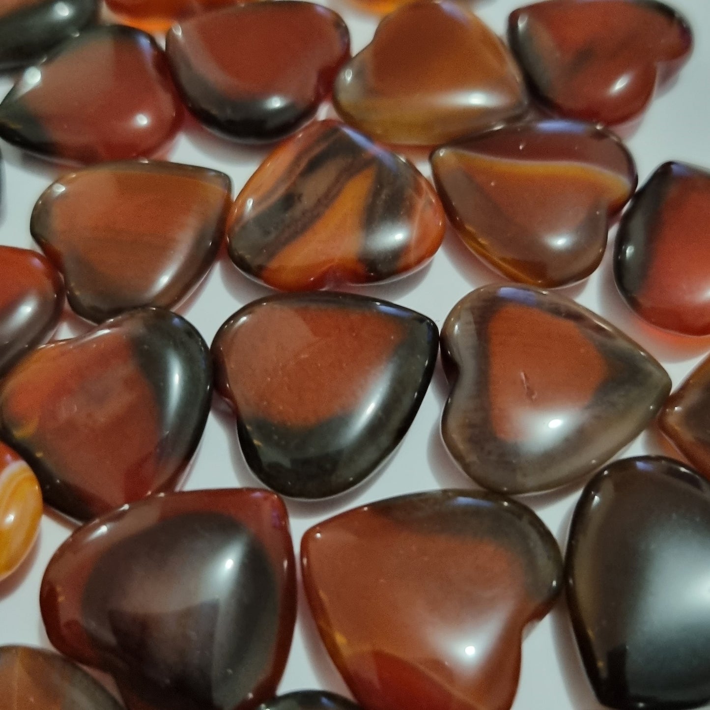 Carnelian Heart Carving
