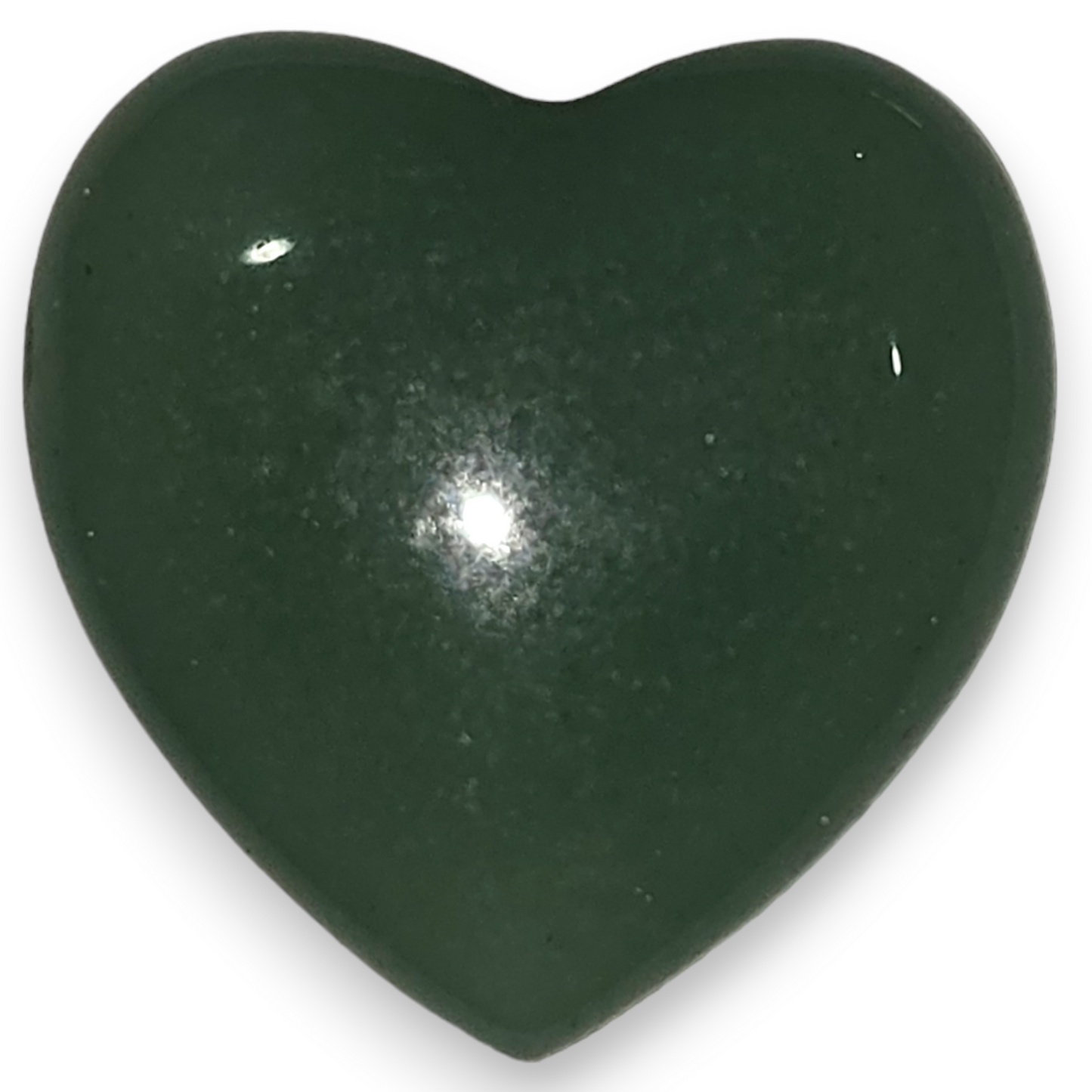 Green Aventurine Heart Carving