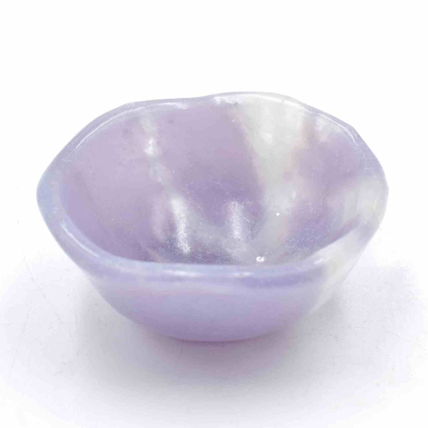 Pink Lepidolite Bowl Carving
