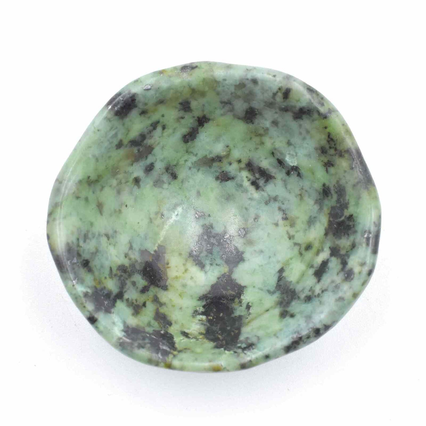 African Turquoise Bowl Carving