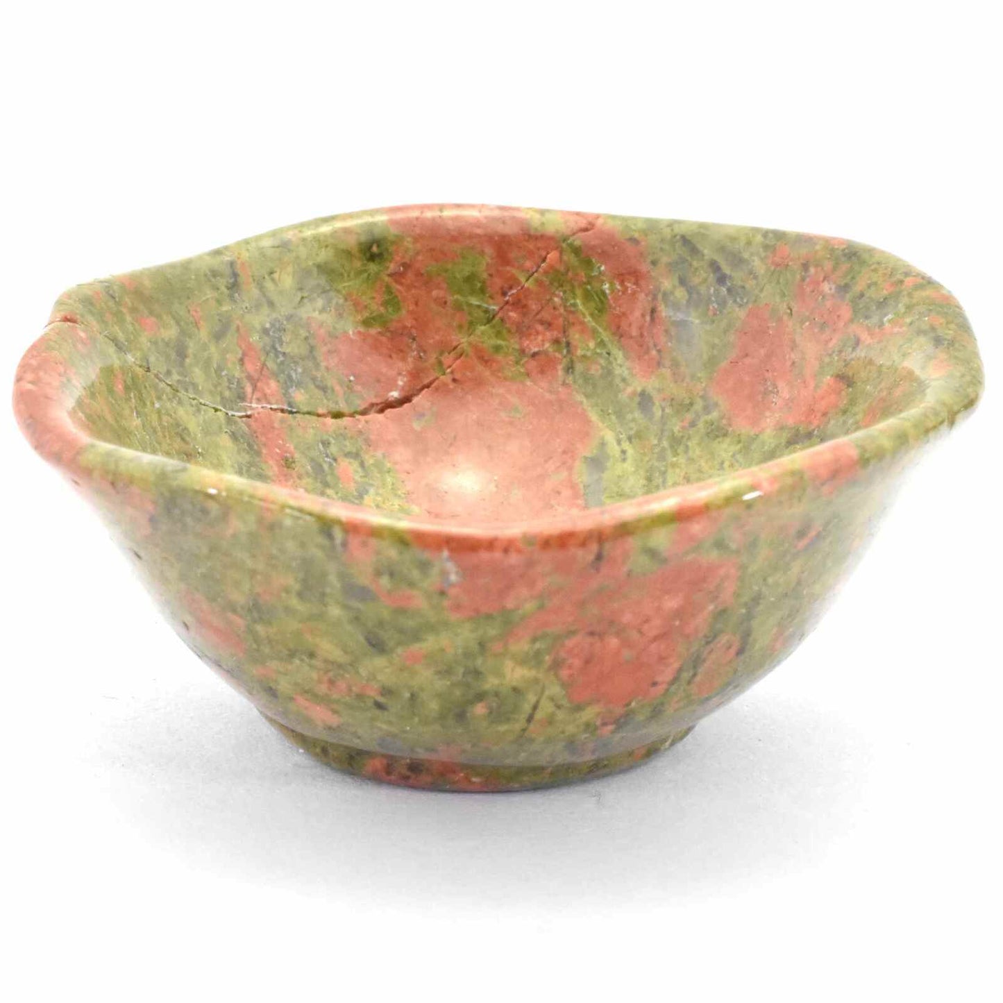 Unakite Bowl Carving