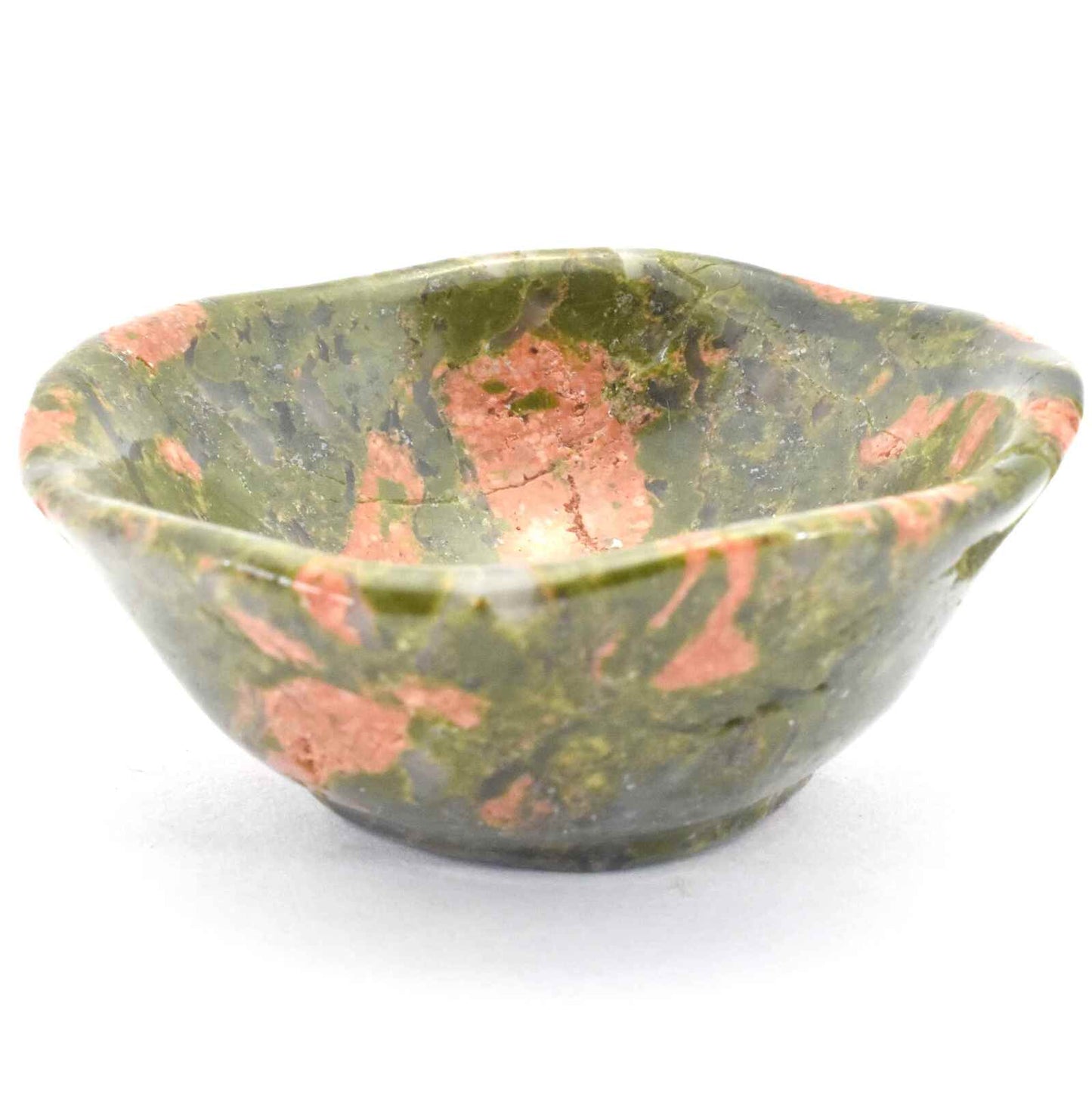 Unakite Bowl Carving
