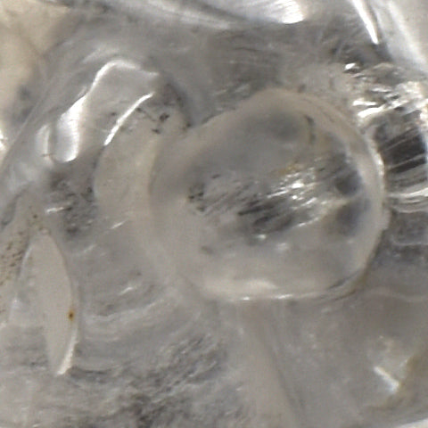 Clear Quartz Crystal Skull Carving