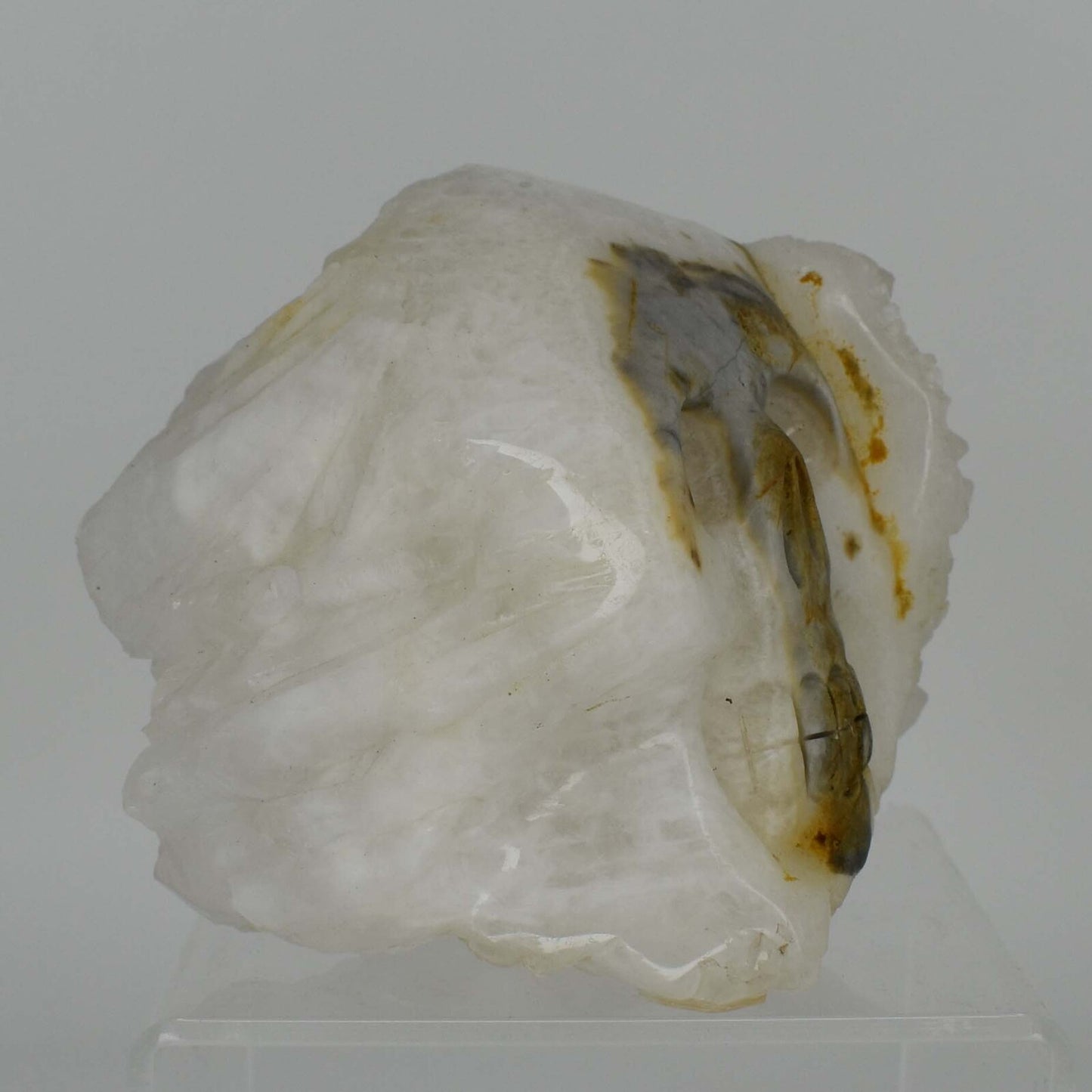Clear Quartz Cluster Crystal Skull Carving