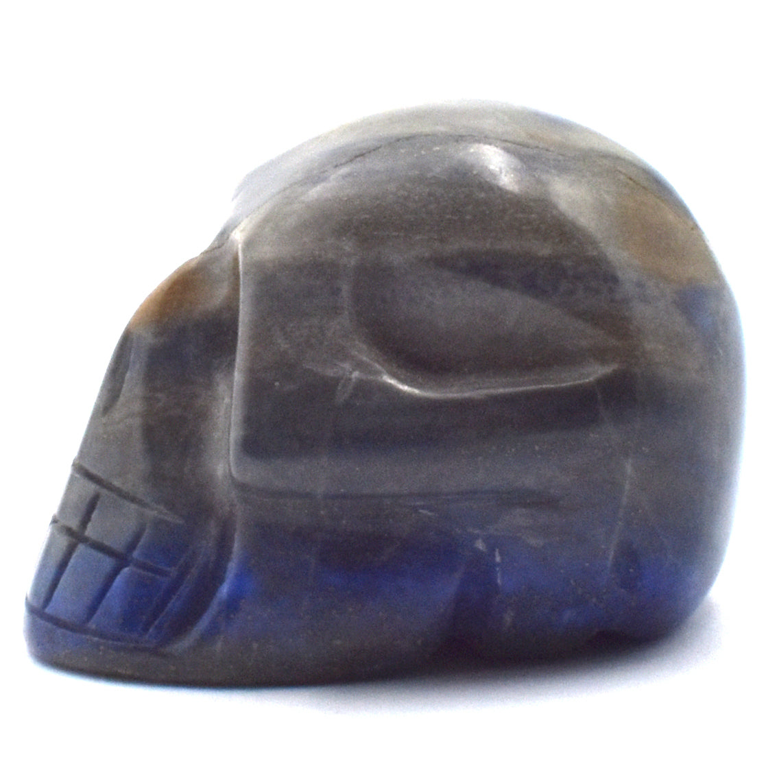 Lapis Lazuli Crystal Skull Carving