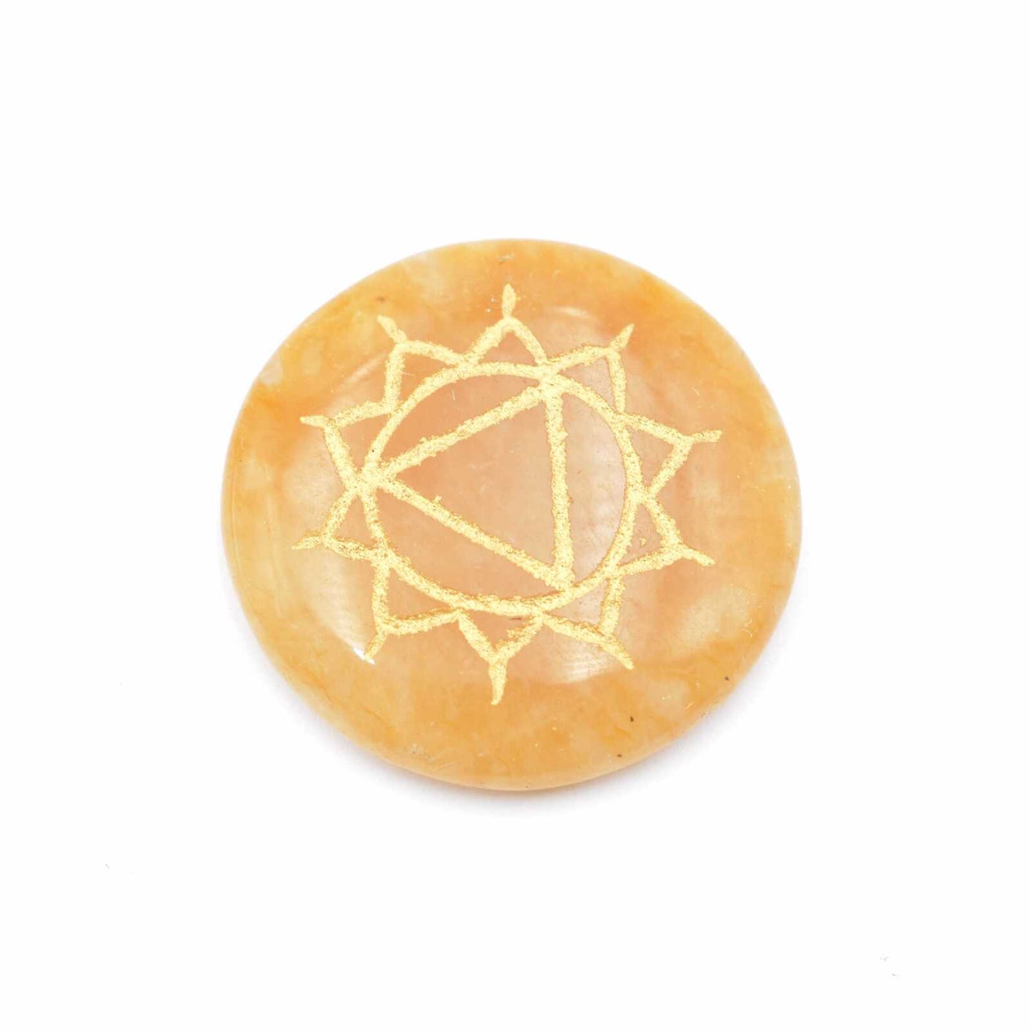 Healing Set Chakra Engraved Stone Set