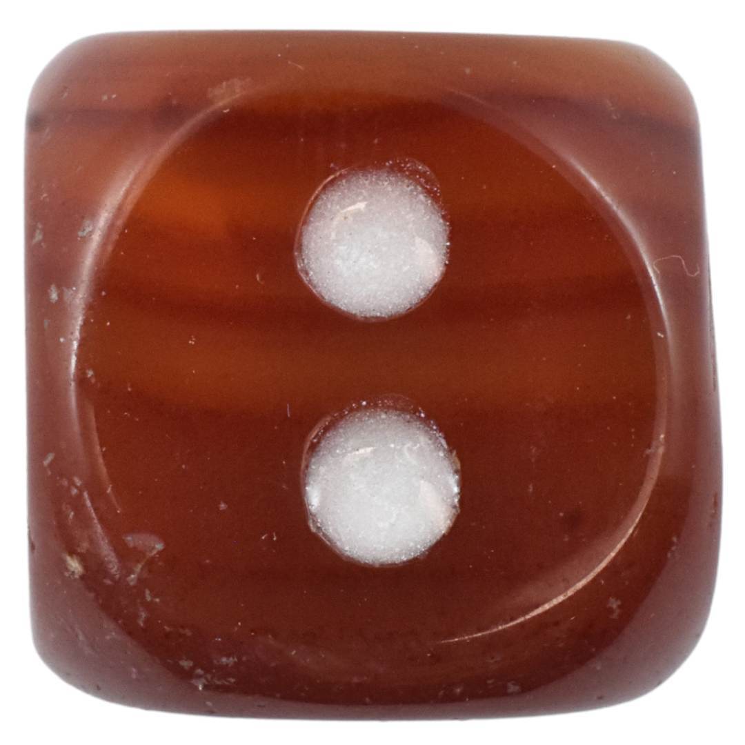 Carnelian Dice Carving