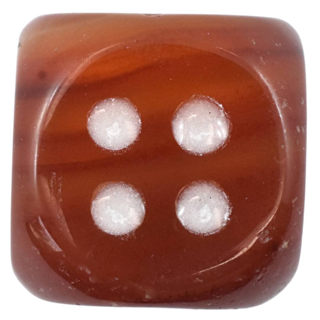 Carnelian Dice Carving