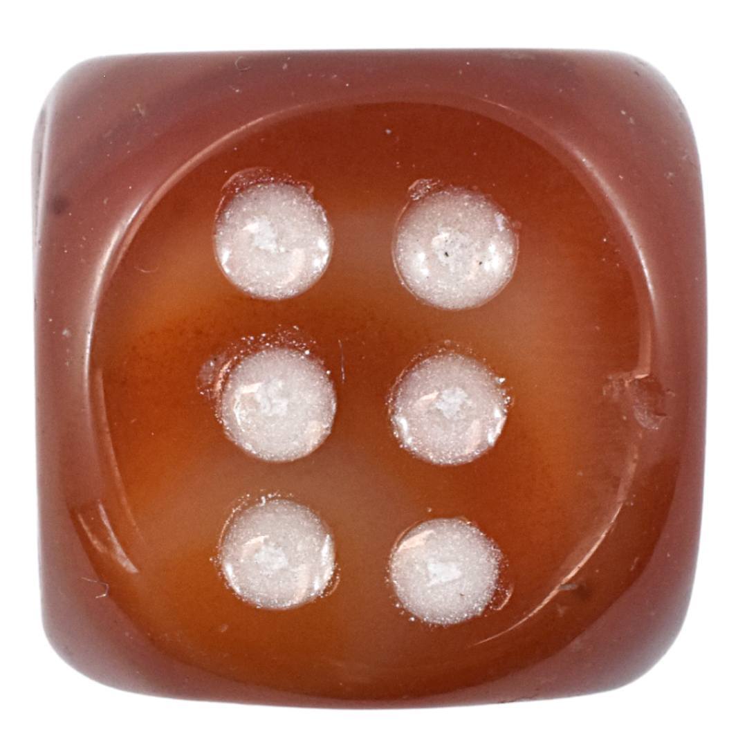 Carnelian Dice Carving