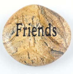 Friends Jasper Picture Word Stone