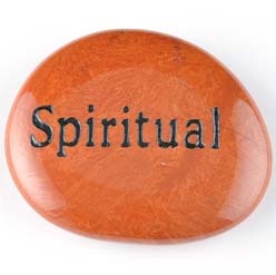 Spiritual Jasper Red Word Stone