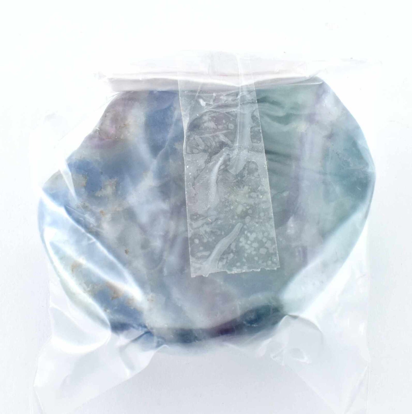 Rainbow Fluorite Freeform Dome Shape Carving