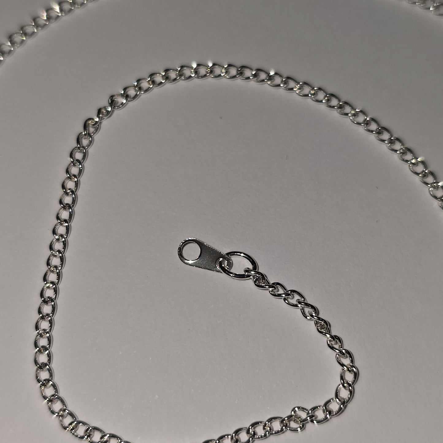 Silver Plated Chain Necklace