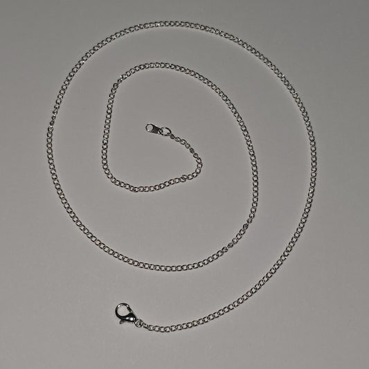 Silver Plated Chain Necklace