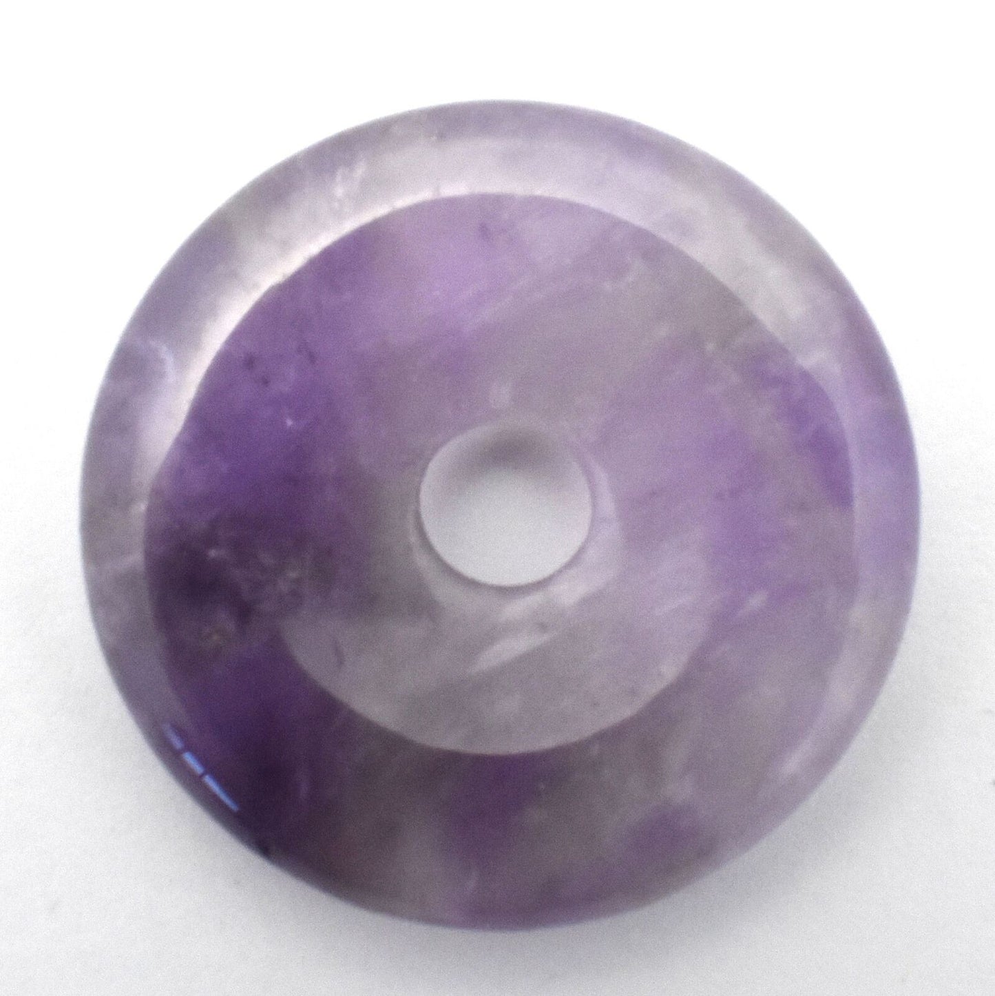 Amethyst Donut Pendant Carving