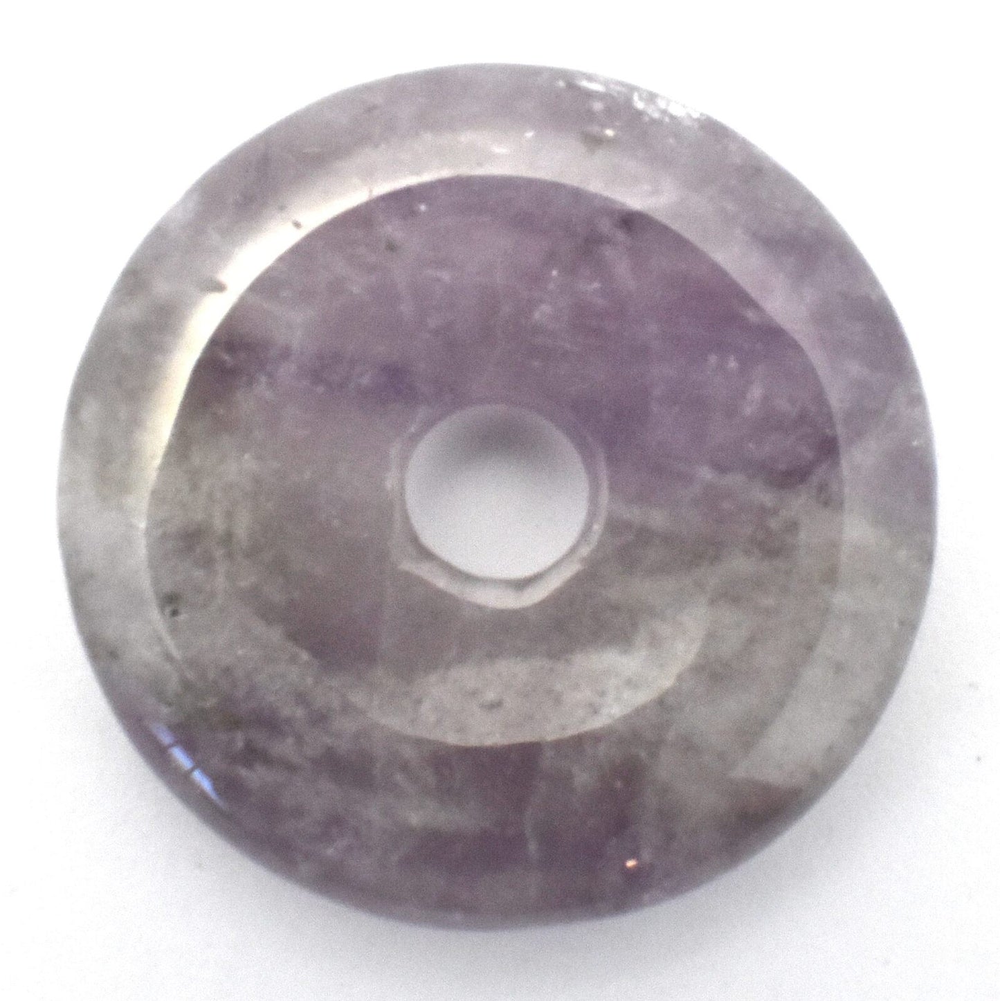 Amethyst Donut Pendant Carving