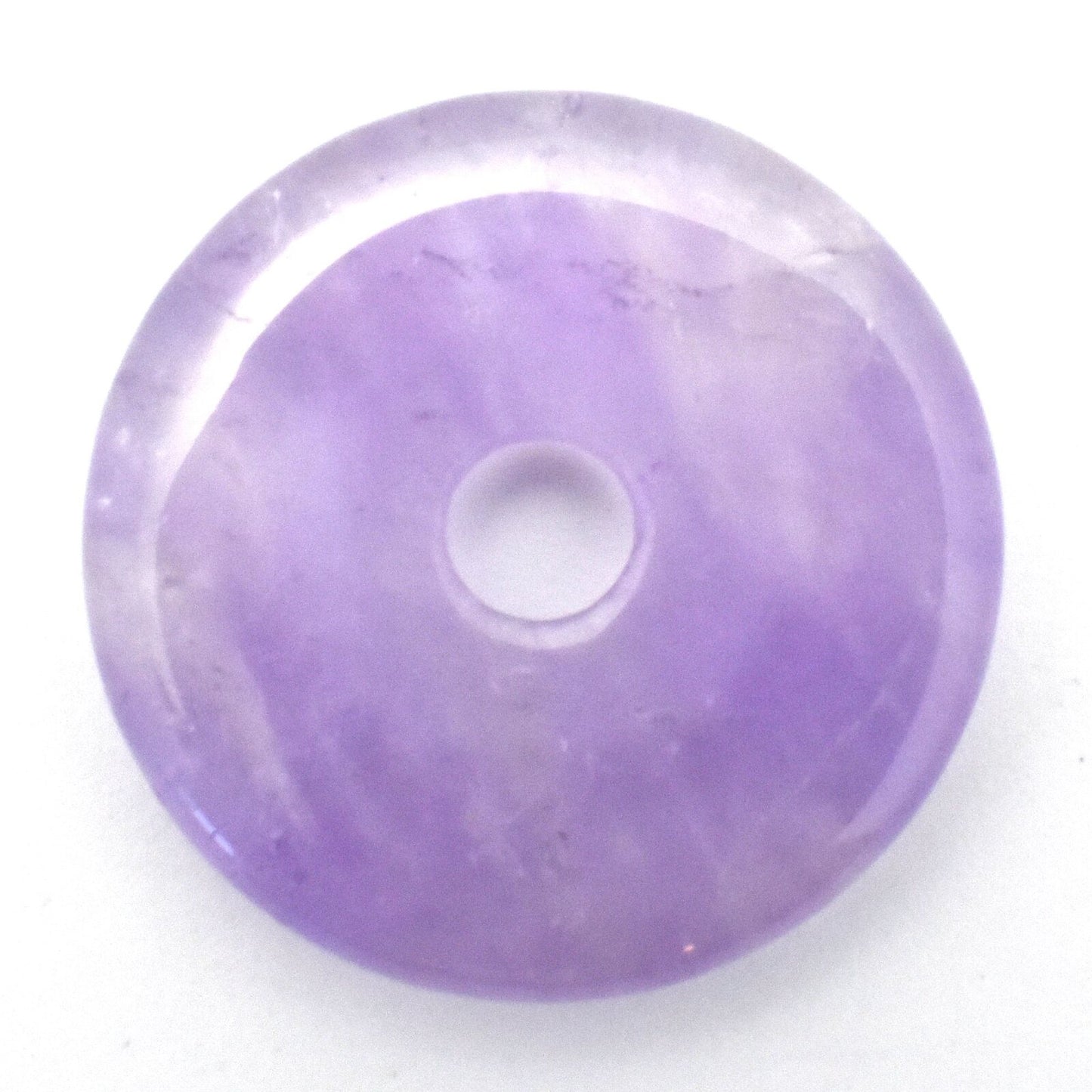 Amethyst Donut Pendant Carving