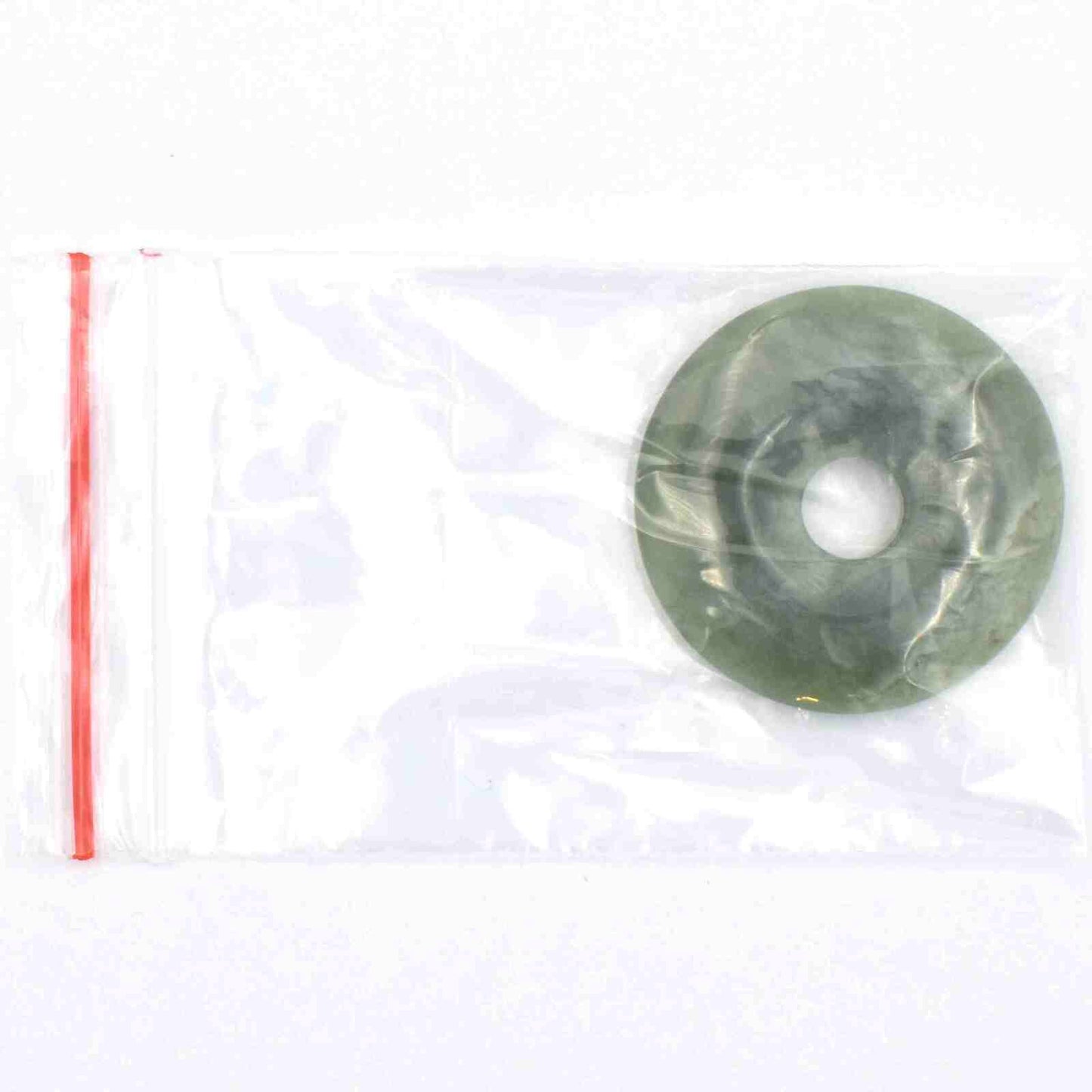 New Jade Donut Pendant Carving