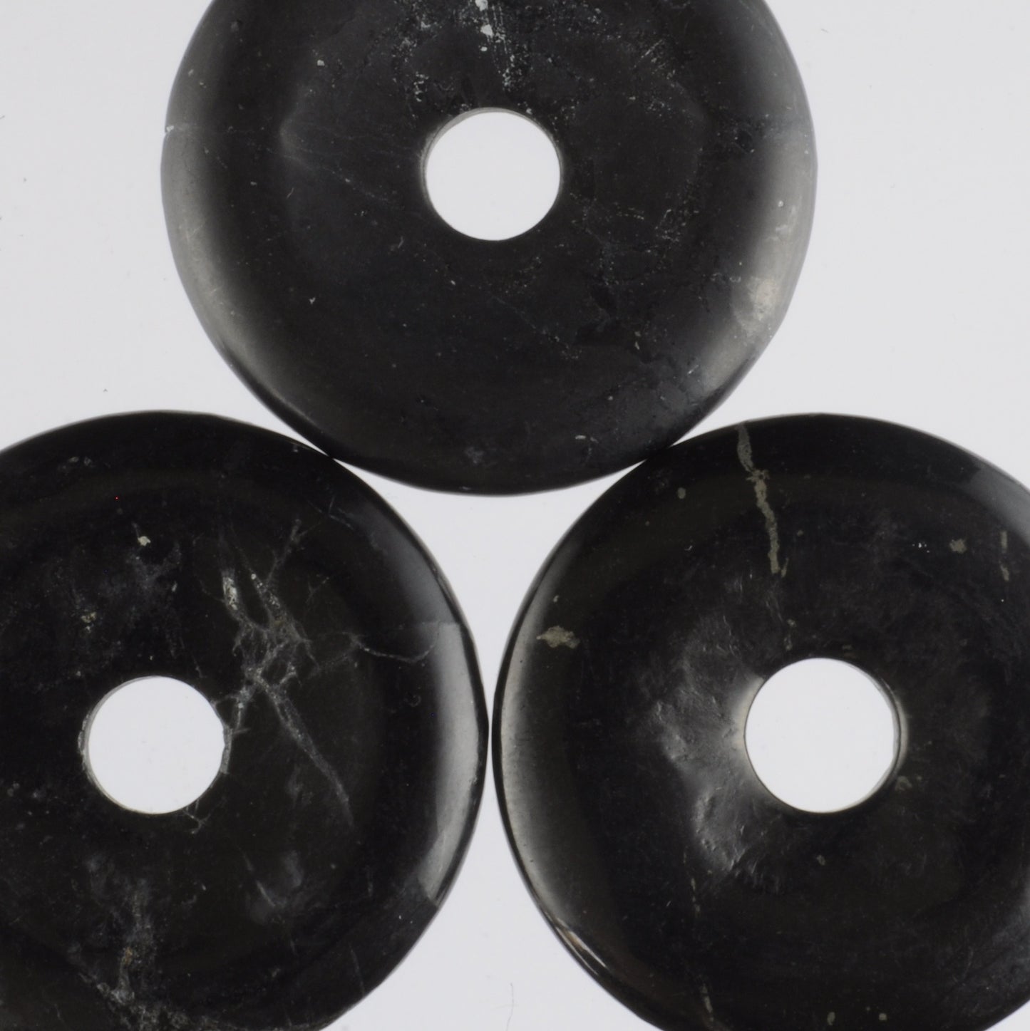 Shungite Donut Pendant Carving