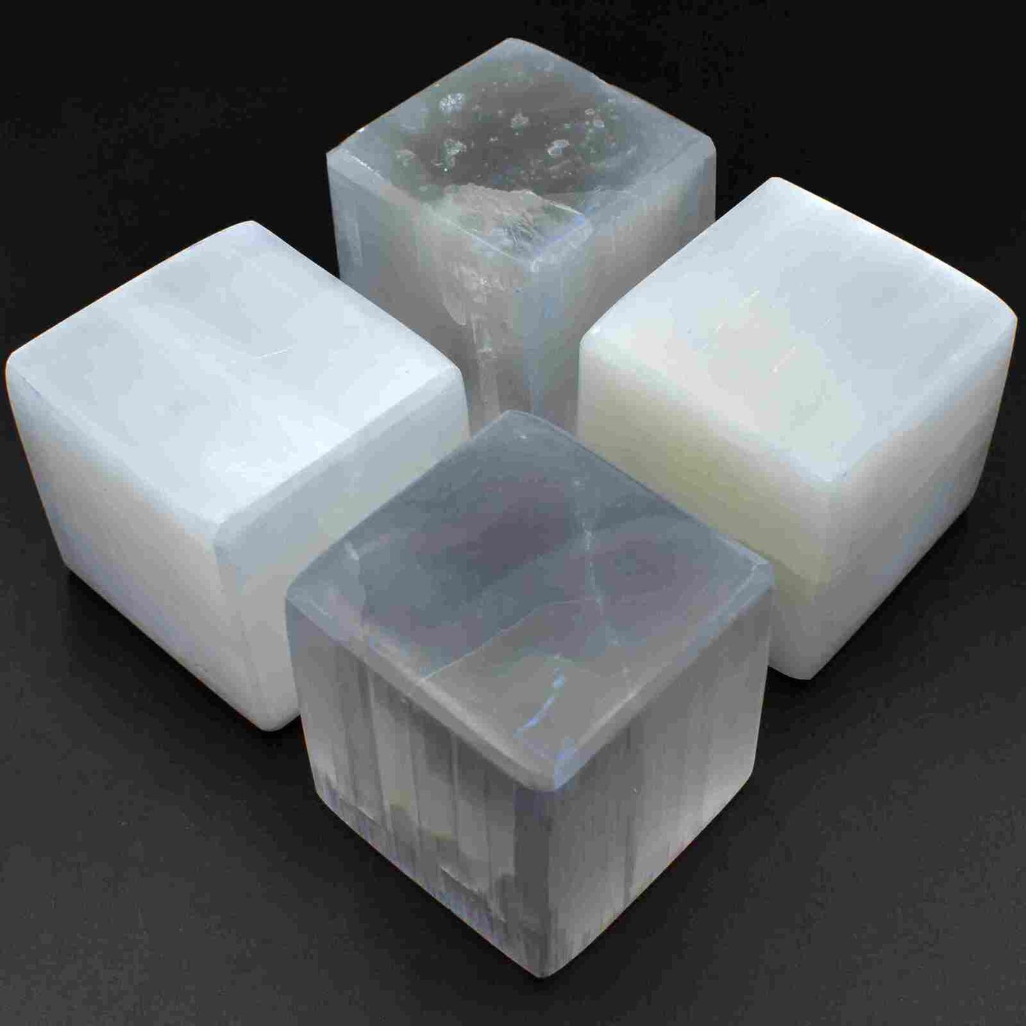 White Selenite Cube