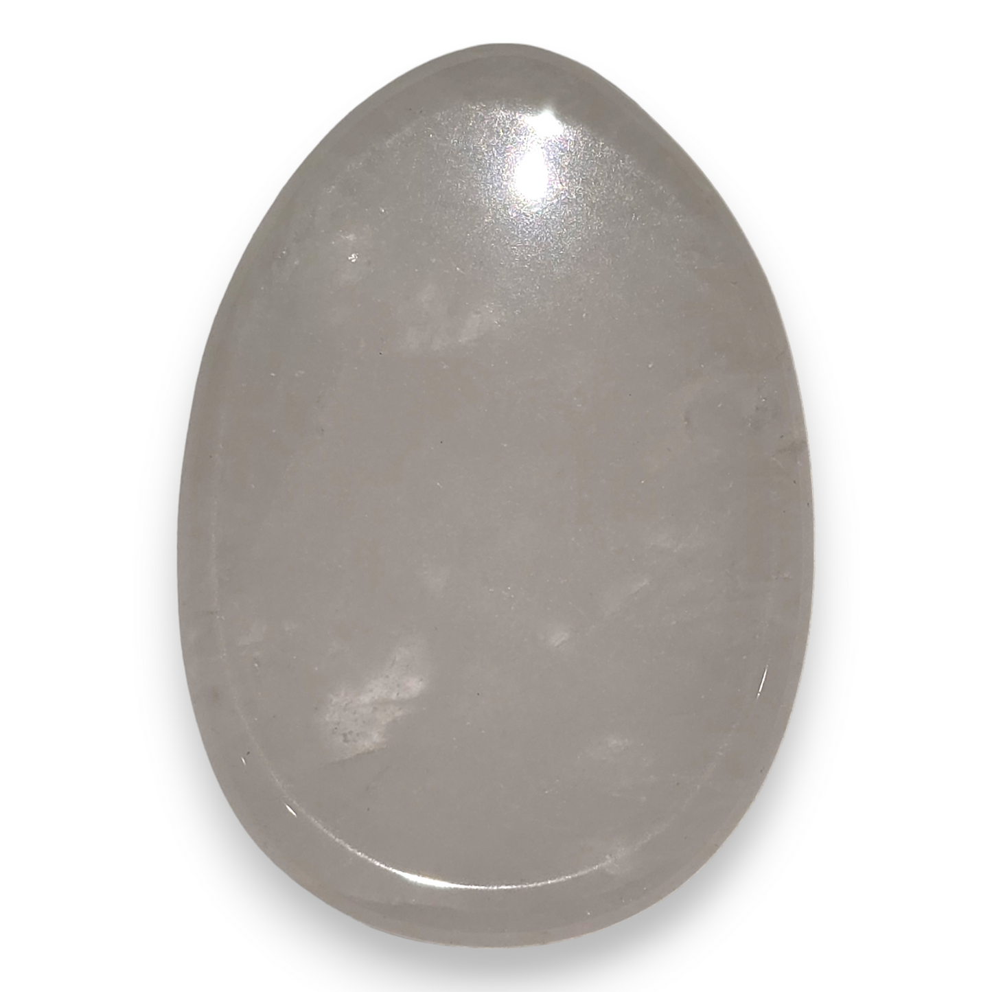 Girasol Milky Quartz Worry Stone
