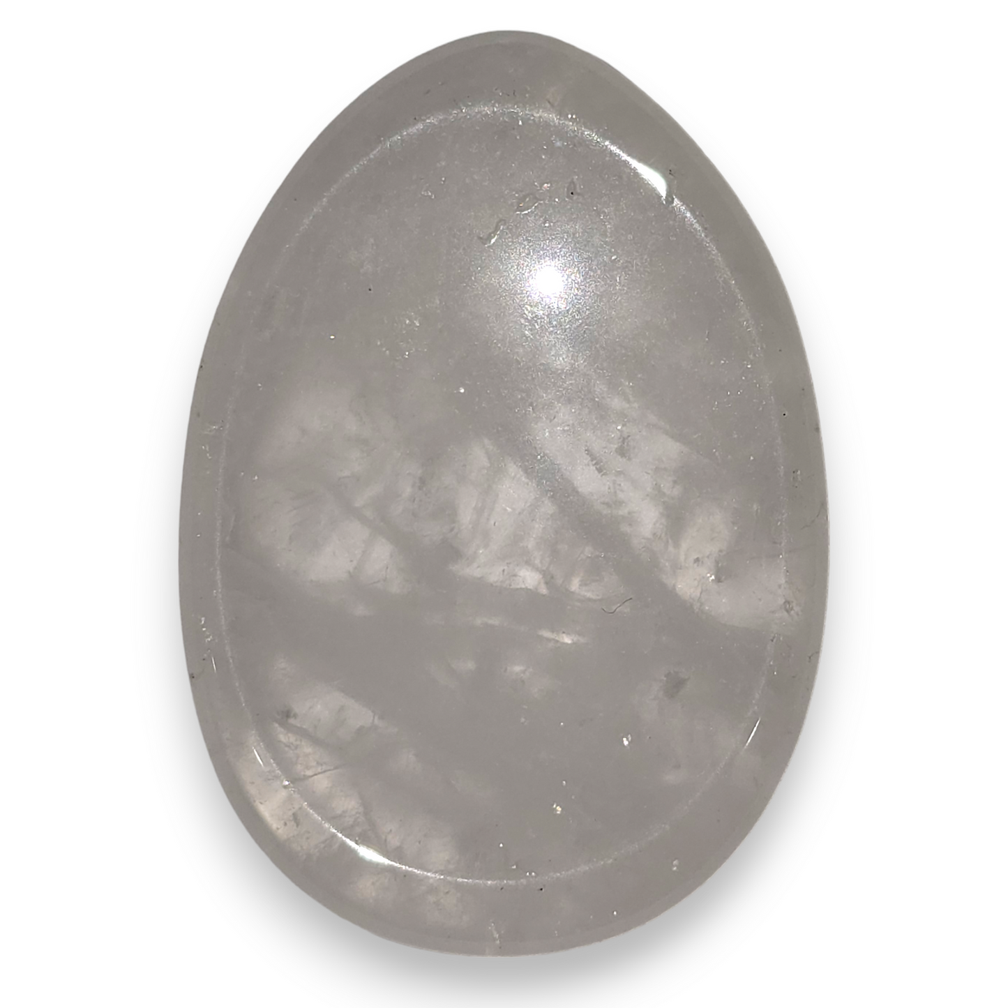 Girasol Milky Quartz Worry Stone