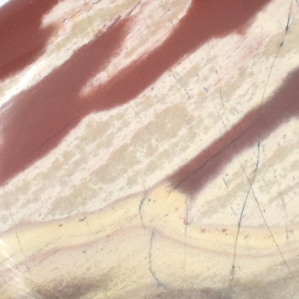 Banded Cream Jasper Soapstone Carving
