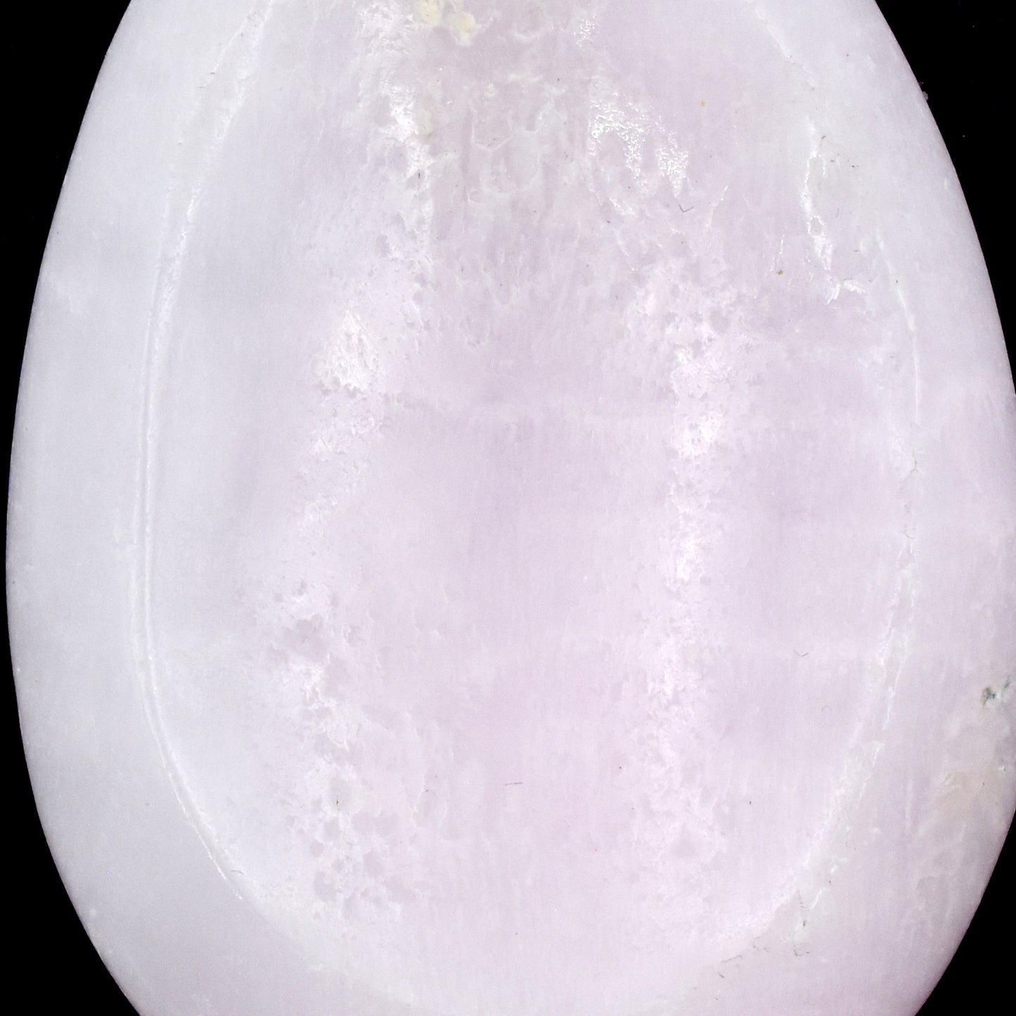 Oval Aragonite Pink Worry Stone